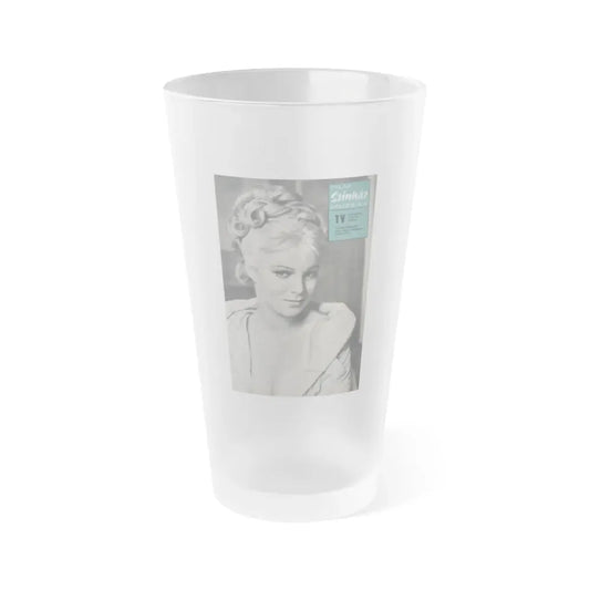 Susan Denberg #99 - Mag. Cover (Vintage Female Icon) Frosted Pint Glass 16oz 16oz Frosted - Go Mug Yourself