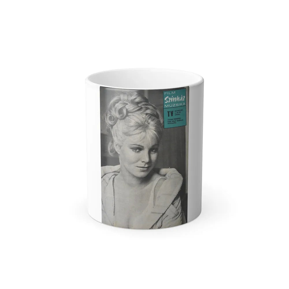 Susan Denberg #99 - Mag. Cover (Vintage Female Icons) Color Changing Mug 11oz-11oz-Go Mug Yourself