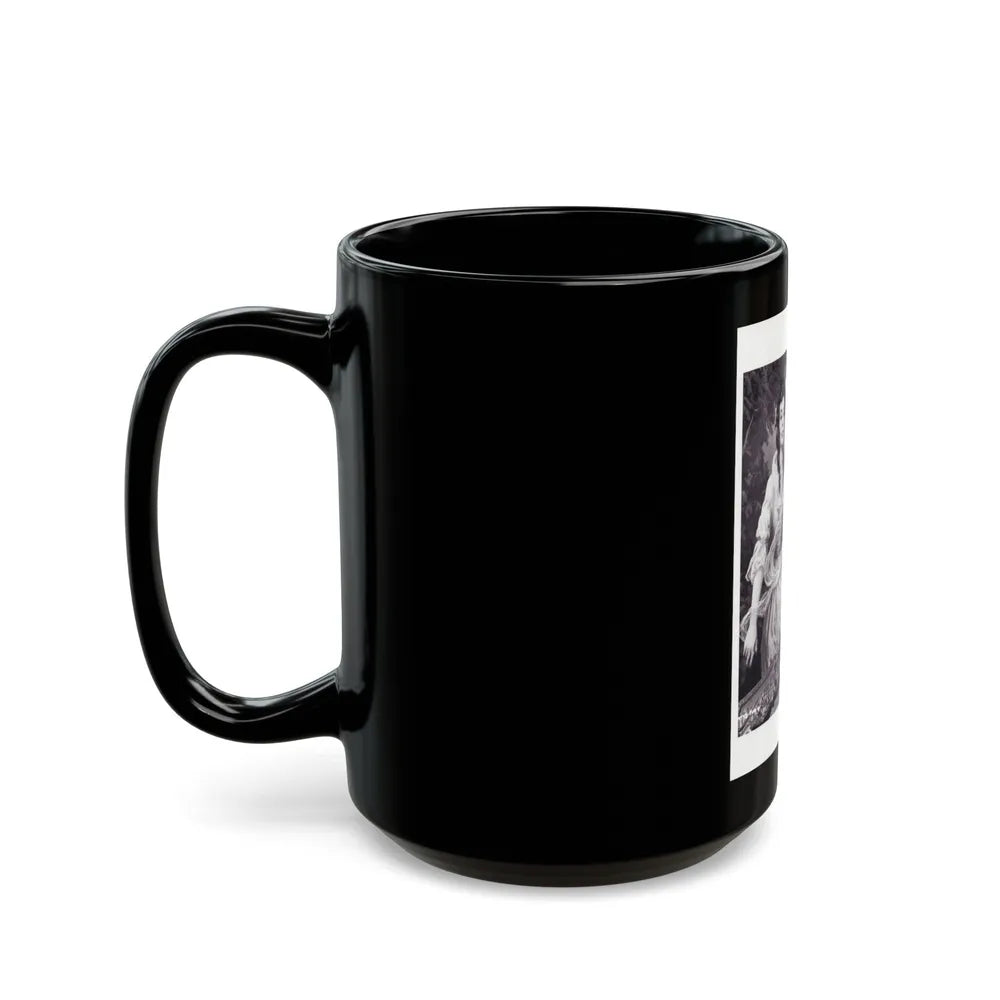 Susan Hart #16 (Vintage Female Icon) Black Coffee Mug-Go Mug Yourself