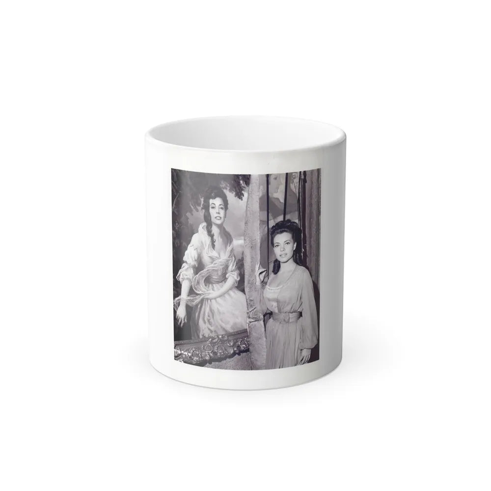 Susan Hart #16 (Vintage Female Icons) Color Changing Mug 11oz-11oz-Go Mug Yourself