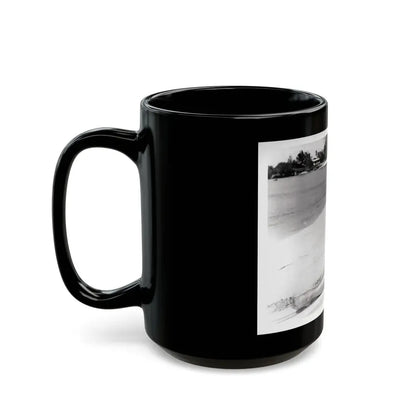 Susan Hart #17 - 8x10 B&W Cheesecake 2-Piece Swimsuit with Overshirt ''Ride The Wild Surf'' '64 Movie Promo Photo (Vintage Female Icon) Black Coffee Mug - Go Mug Yourself