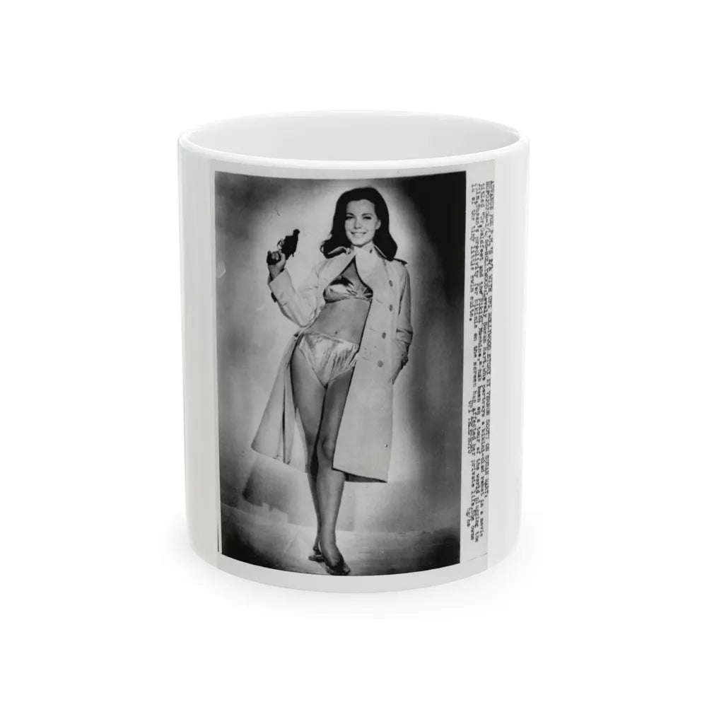 Susan Hart #21 (Vintage Female Icon) White Coffee Mug-11oz-Go Mug Yourself