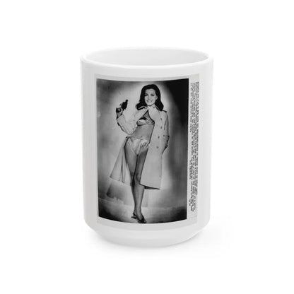 Susan Hart #21 (Vintage Female Icon) White Coffee Mug-15oz-Go Mug Yourself