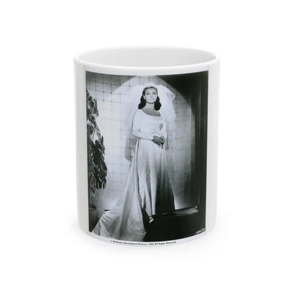 Susan Hart #25 (Vintage Female Icon) White Coffee Mug-11oz-Go Mug Yourself