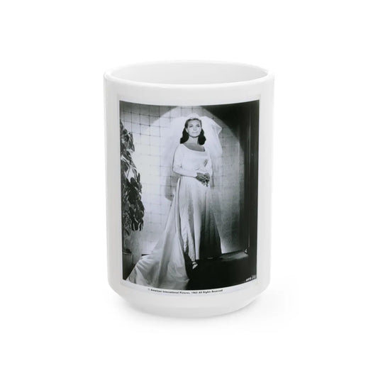 Susan Hart #25 (Vintage Female Icon) White Coffee Mug-15oz-Go Mug Yourself