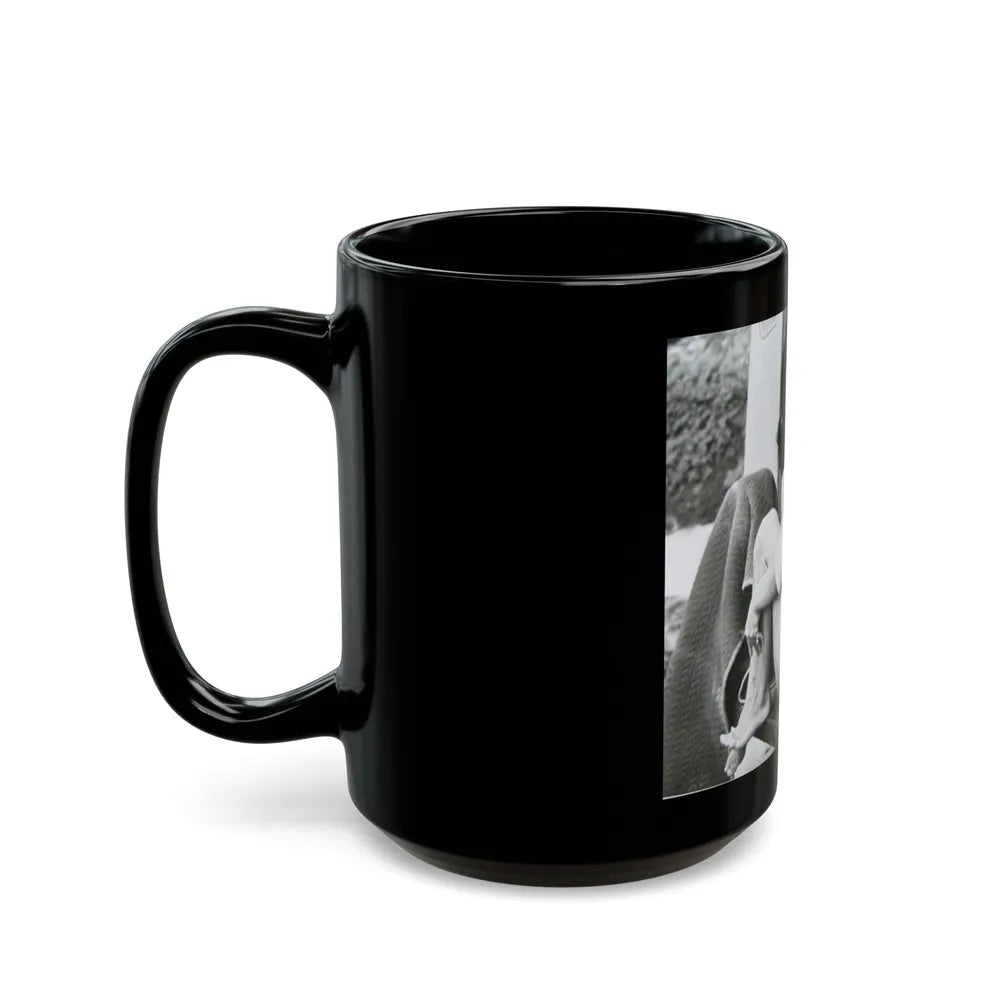 Susan Hart #26 (Vintage Female Icon) Black Coffee Mug-Go Mug Yourself