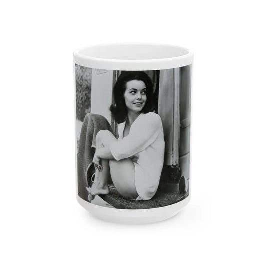 Susan Hart #261 (Vintage Female Icon) White Coffee Mug-15oz-Go Mug Yourself