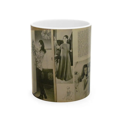 Susan Hart #37 (Vintage Female Icon) White Coffee Mug-11oz-Go Mug Yourself