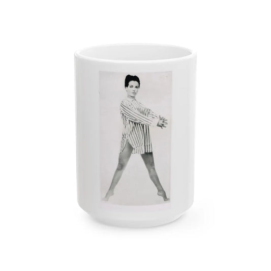 Susan Hart #40 (Vintage Female Icon) White Coffee Mug-15oz-Go Mug Yourself