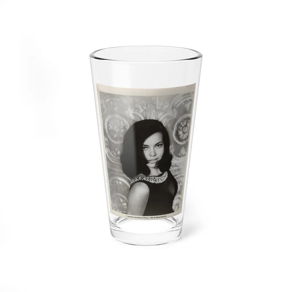 Susan Hart #49 - Vintage 8x10 B&W 1965 Upper Body Glamour Photo (Vintage Female Icon) Pint Glass 16oz-16oz-Go Mug Yourself