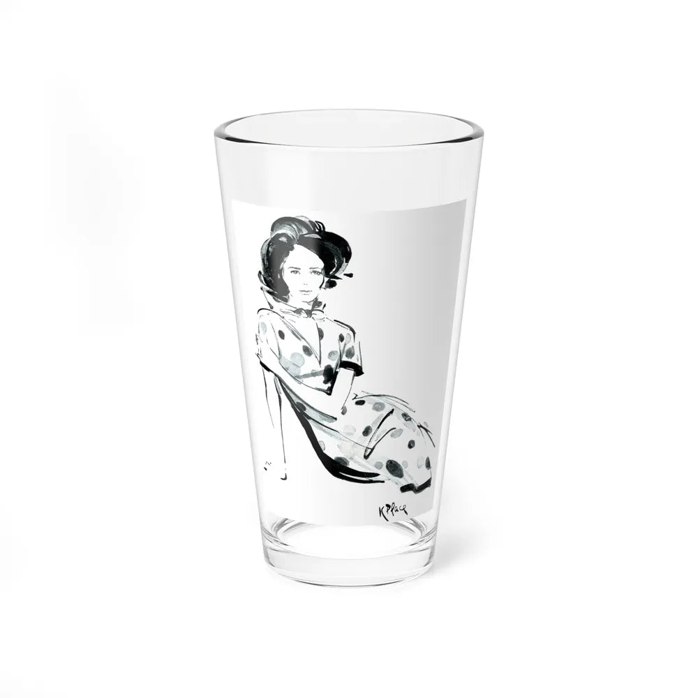 Susan Strasberg, 1963 (Magazine Illustration) Pint Glass 16oz-16oz-Go Mug Yourself