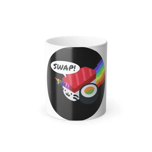 SUSHISWAP SUSHI (Cryptocurrency) Color Changing Mug 11oz Default Title 11oz - Go Mug Yourself