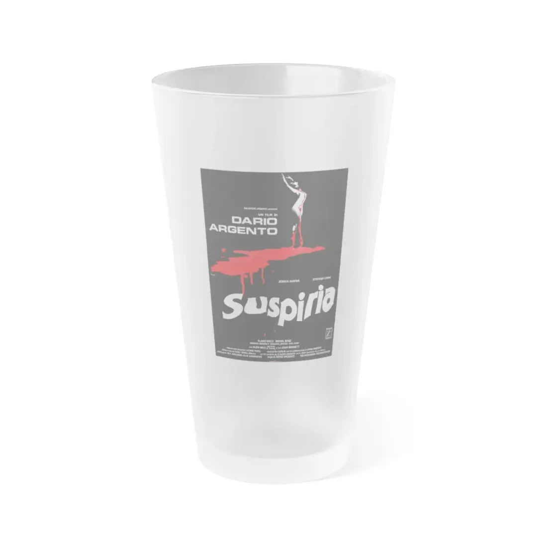SUSPIRIA (4) 1977 Movie Poster - Frosted Pint Glass 16oz Default Title - Go Mug Yourself