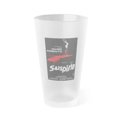 SUSPIRIA (4) 1977 Movie Poster - Frosted Pint Glass 16oz Default Title - Go Mug Yourself
