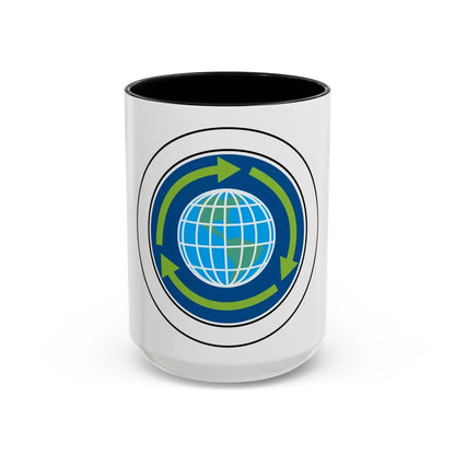 Sustainability (Boy Scout Merit Badge) Accent Coffee Mug-15oz-Black-Go Mug Yourself