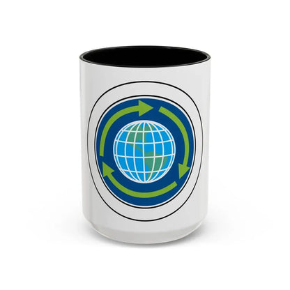 Sustainability (Boy Scout Merit Badge) Accent Coffee Mug 15oz Black - Go Mug Yourself