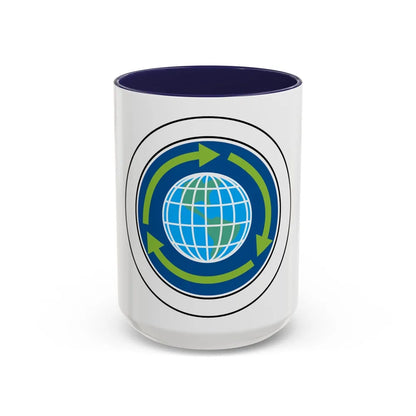 Sustainability (Boy Scout Merit Badge) Accent Coffee Mug-15oz-Navy-Go Mug Yourself