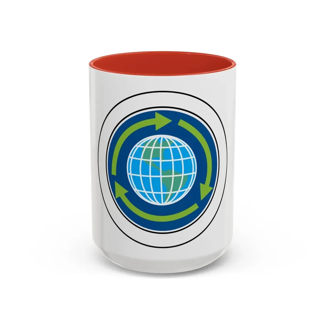 Sustainability (Boy Scout Merit Badge) Accent Coffee Mug 15oz Red - Go Mug Yourself