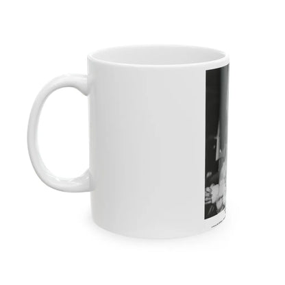 Suzanna Leigh #05 (Vintage Female Icon) White Coffee Mug-Go Mug Yourself