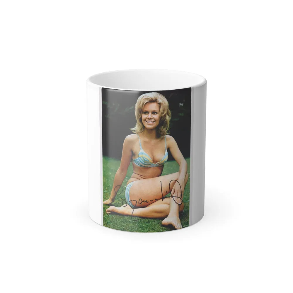 Suzanna Leigh #11 (Vintage Female Icons) Color Changing Mug 11oz-11oz-Go Mug Yourself