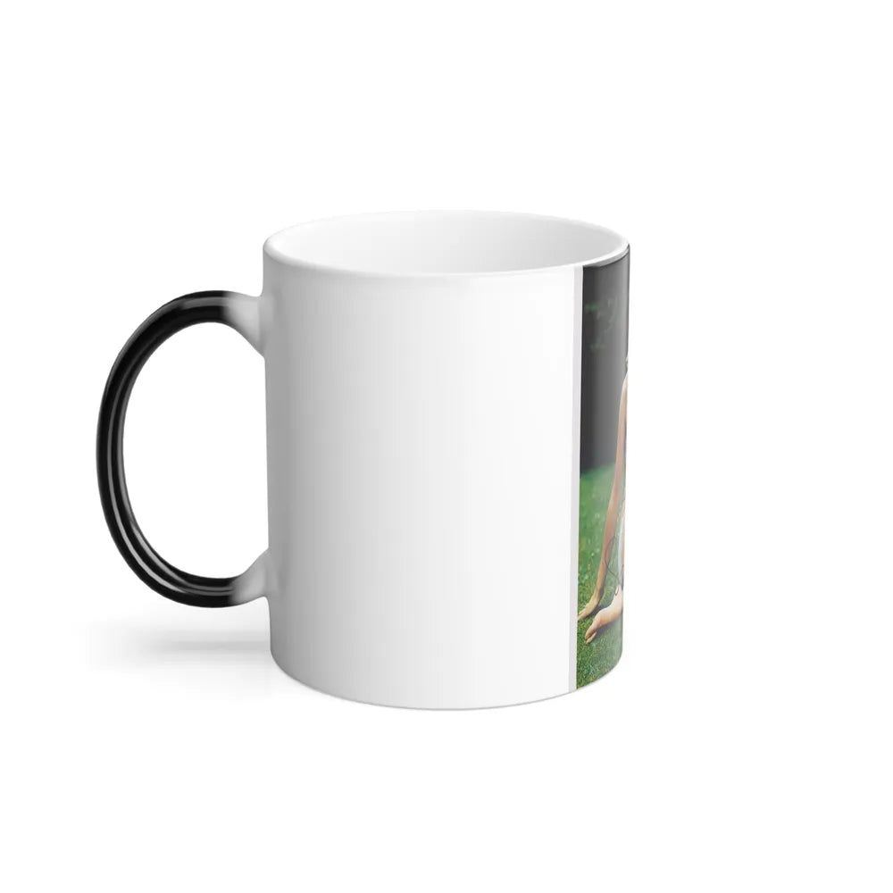 Suzanna Leigh #11 (Vintage Female Icons) Color Changing Mug 11oz-Go Mug Yourself