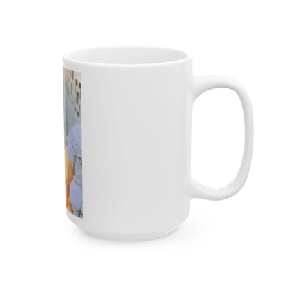 Suzanna Leigh #14 (Vintage Female Icon) White Coffee Mug-Go Mug Yourself