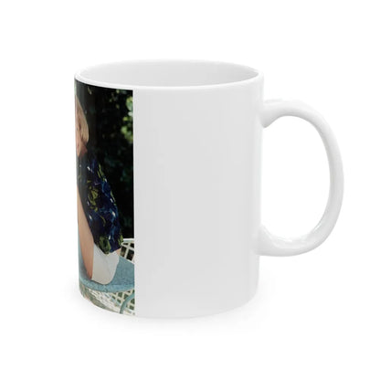 Suzanna Leigh #18 (Vintage Female Icon) White Coffee Mug-Go Mug Yourself