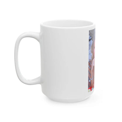 Suzanna Leigh #28 (Vintage Female Icon) White Coffee Mug-Go Mug Yourself