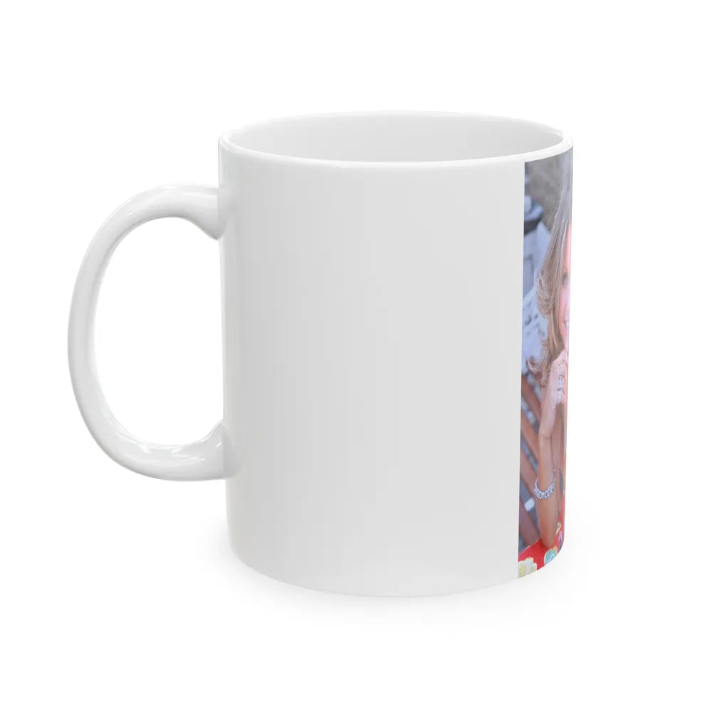 Suzanna Leigh #28 (Vintage Female Icon) White Coffee Mug-Go Mug Yourself