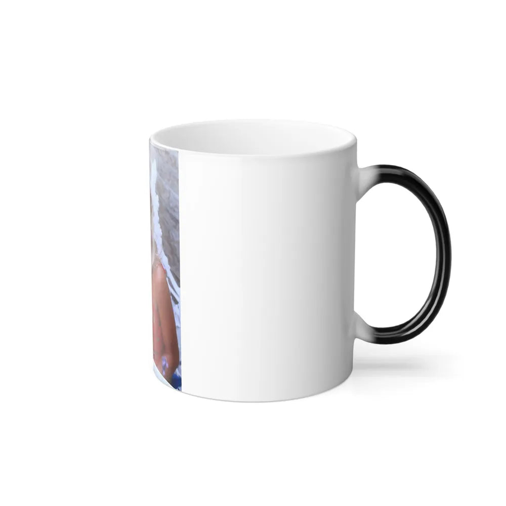 Suzanna Leigh #28 (Vintage Female Icons) Color Changing Mug 11oz-Go Mug Yourself