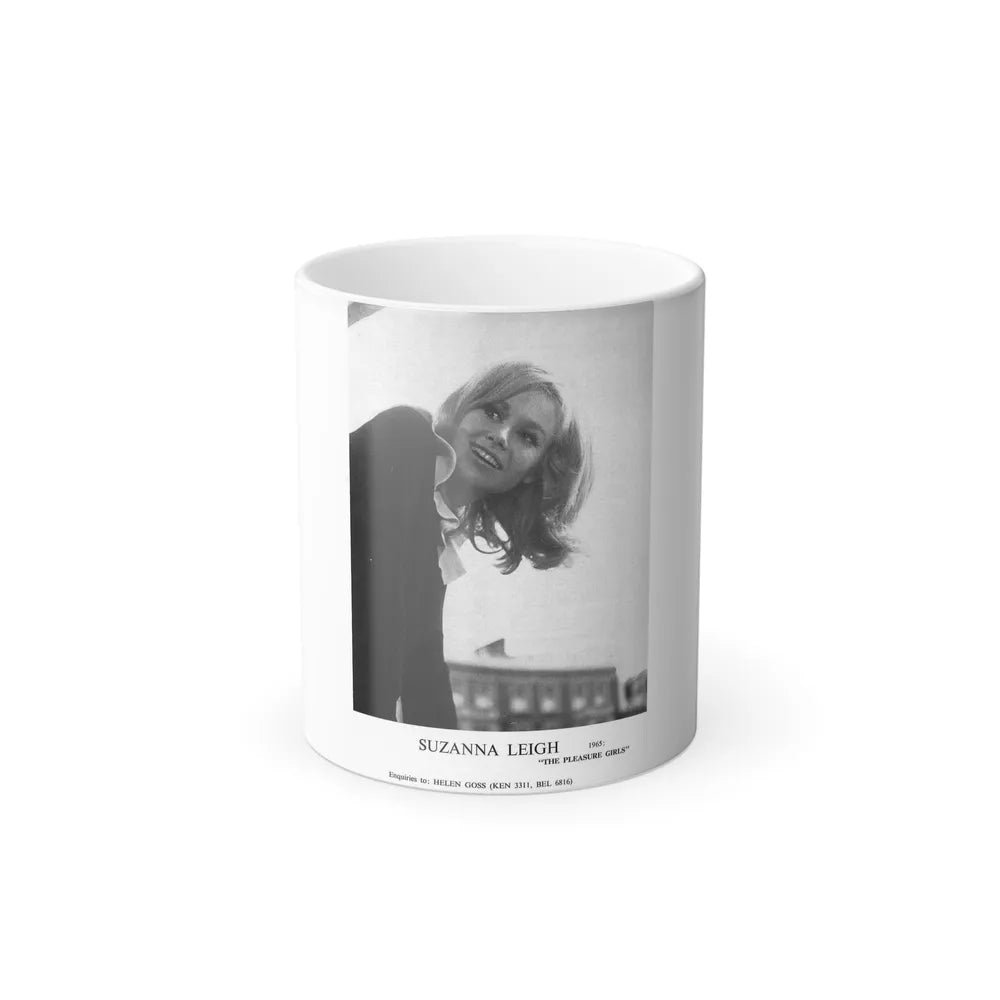 Suzanna Leigh #30 (Vintage Female Icons) Color Changing Mug 11oz-11oz-Go Mug Yourself