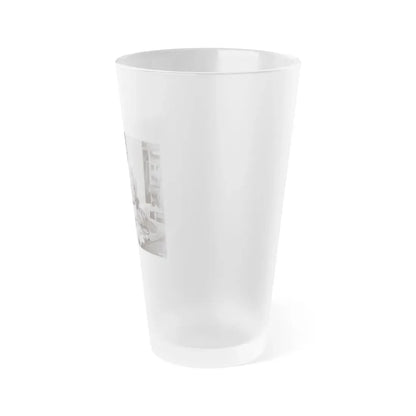 Suzanna Leigh #39 (Vintage Female Icon) Frosted Pint Glass 16oz - Go Mug Yourself
