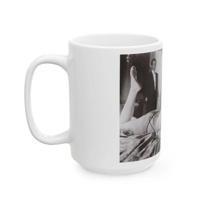 Suzanna Leigh #39 (Vintage Female Icon) White Coffee Mug-Go Mug Yourself