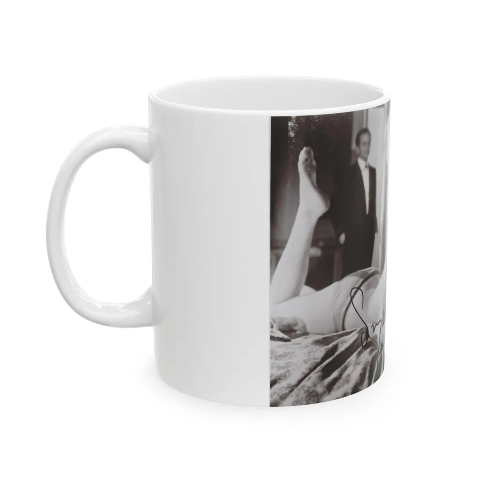 Suzanna Leigh #39 (Vintage Female Icon) White Coffee Mug-Go Mug Yourself