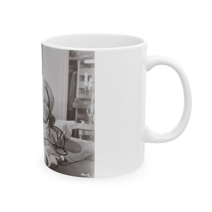 Suzanna Leigh #39 (Vintage Female Icon) White Coffee Mug-Go Mug Yourself