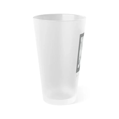Suzanna Leigh #41 (Vintage Female Icon) Frosted Pint Glass 16oz - Go Mug Yourself