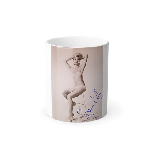 Suzanna Leigh #42 (Vintage Female Icons) Color Changing Mug 11oz-11oz-Go Mug Yourself