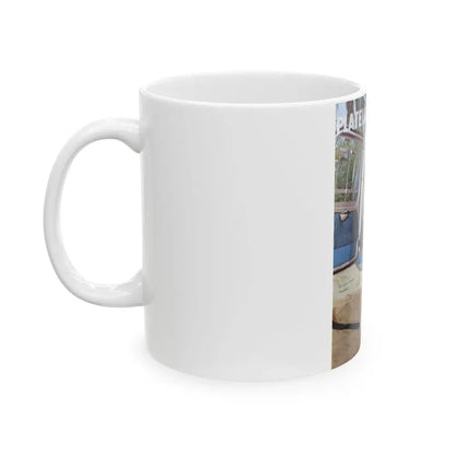 Suzanna Leigh #43 - Mag. Cover (Vintage Female Icon) White Coffee Mug - Go Mug Yourself