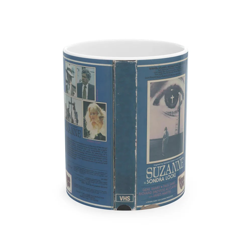 SUZANNE (VHS COVER) - White Coffee Mug-11oz-Go Mug Yourself