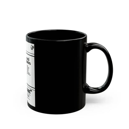 Suzi Quatro 1973 (Music Poster) Black Coffee Mug - Go Mug Yourself