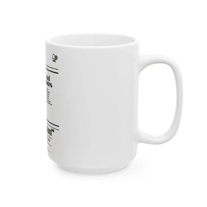 Suzi Quatro 1973 (Music Poster) White Coffee Mug - Go Mug Yourself