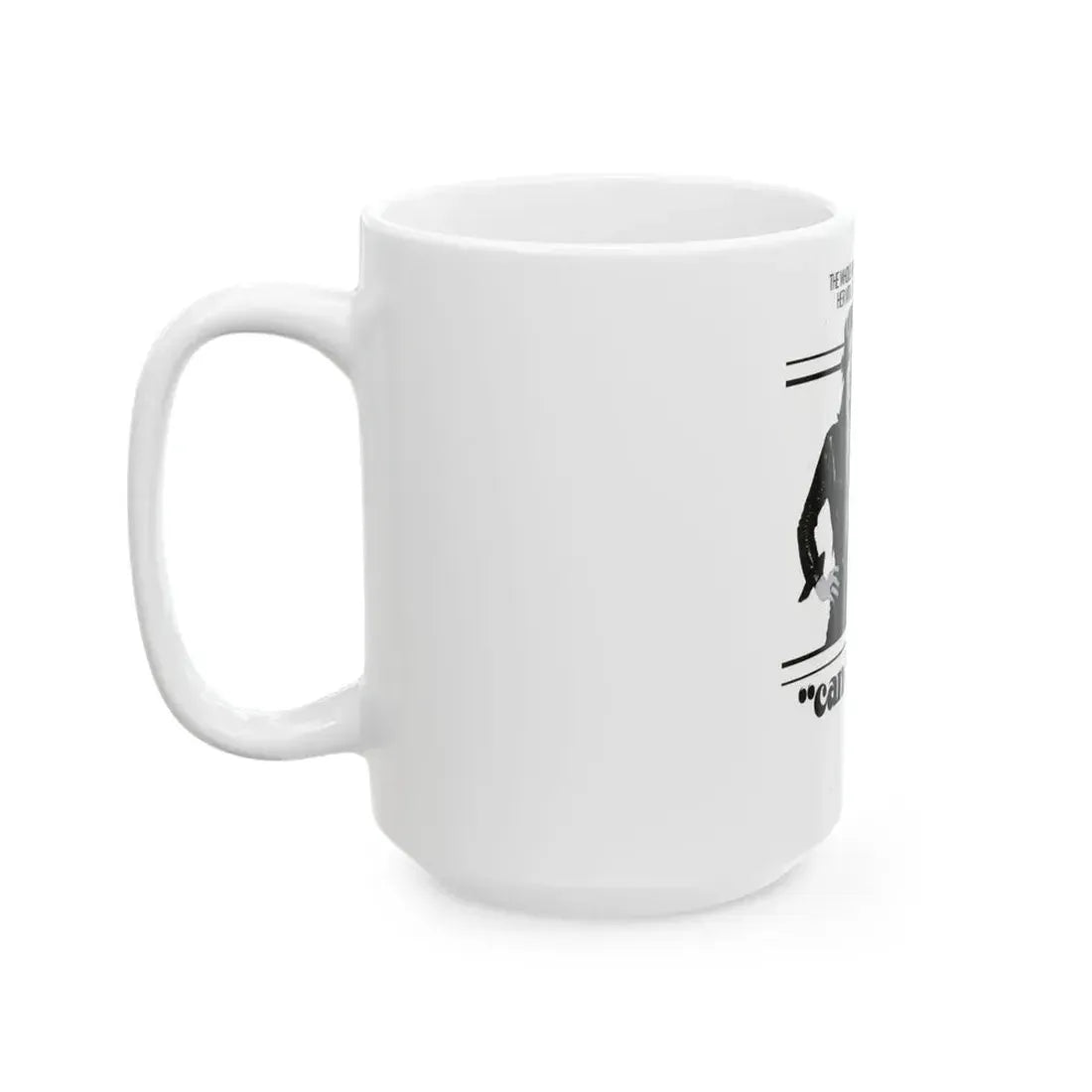 Suzi Quatro 1973 (Music Poster) White Coffee Mug - Go Mug Yourself
