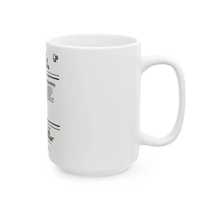 Suzi Quatro 1974 (Music Poster) White Coffee Mug - Go Mug Yourself