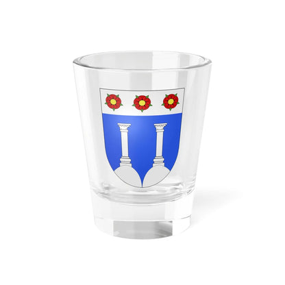 Sévaz-coat of arms (Switzerland) (Coat of Arms) Shot Glass 1.5oz 1.5oz - Go Mug Yourself