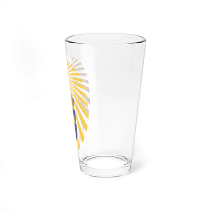 Svea ingenjörregemente vapen (Sweden) (Coat of Arms) Pint Glass 16oz - Go Mug Yourself