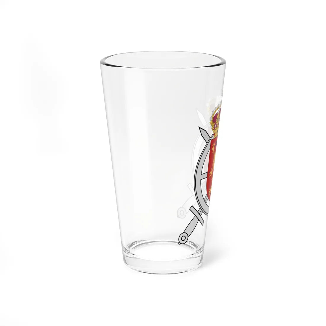 Svea trängregemente vapen (Sweden) (Coat of Arms) Pint Glass 16oz - Go Mug Yourself