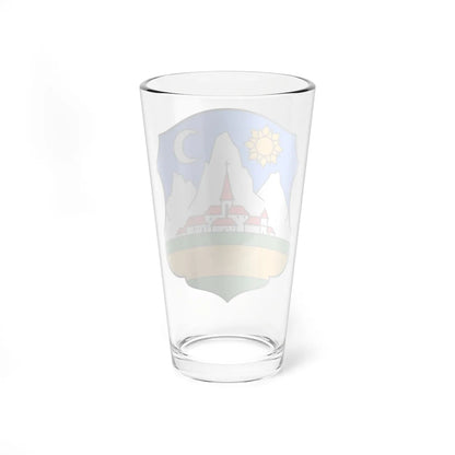 Svečani grb Ravne Gore (Croatia) (Coat of Arms) Pint Glass 16oz - Go Mug Yourself