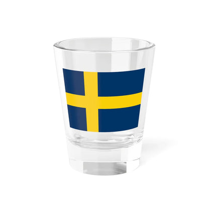 Svensk flagg 1815 (Estonia) Shot Glass 1.5oz 1.5oz - Go Mug Yourself