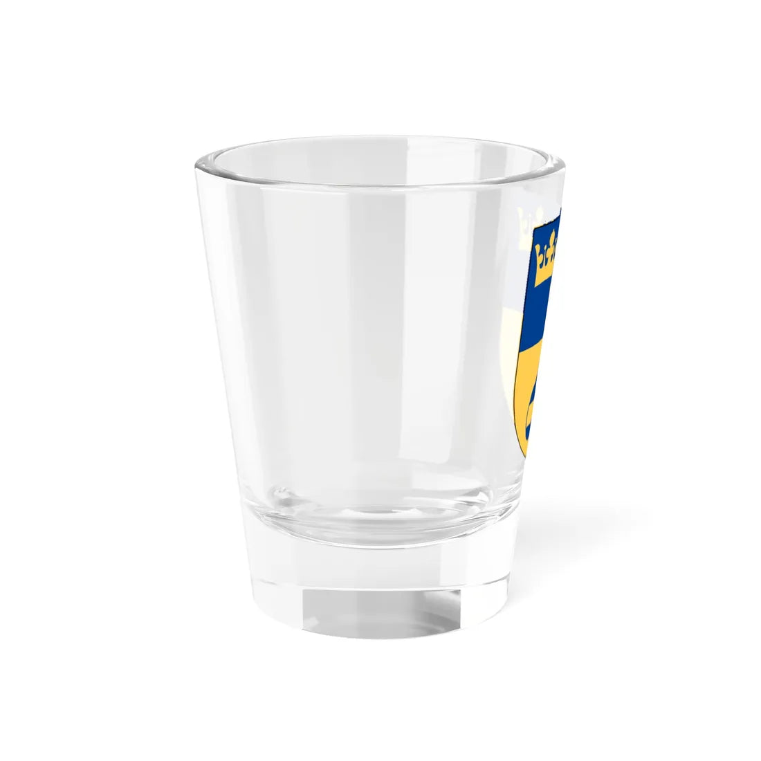 Svenska Curlingförbundet vapen (Sweden) (Coat of Arms) Shot Glass 1.5oz - Go Mug Yourself