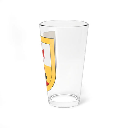 Svenska Frimurar Orden vapen (Sweden) (Coat of Arms) Pint Glass 16oz - Go Mug Yourself